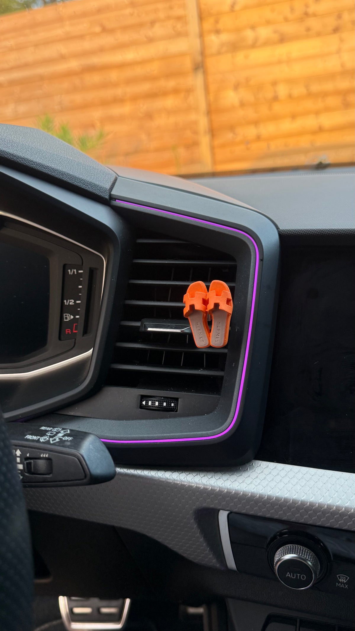 Claquette H - Orange