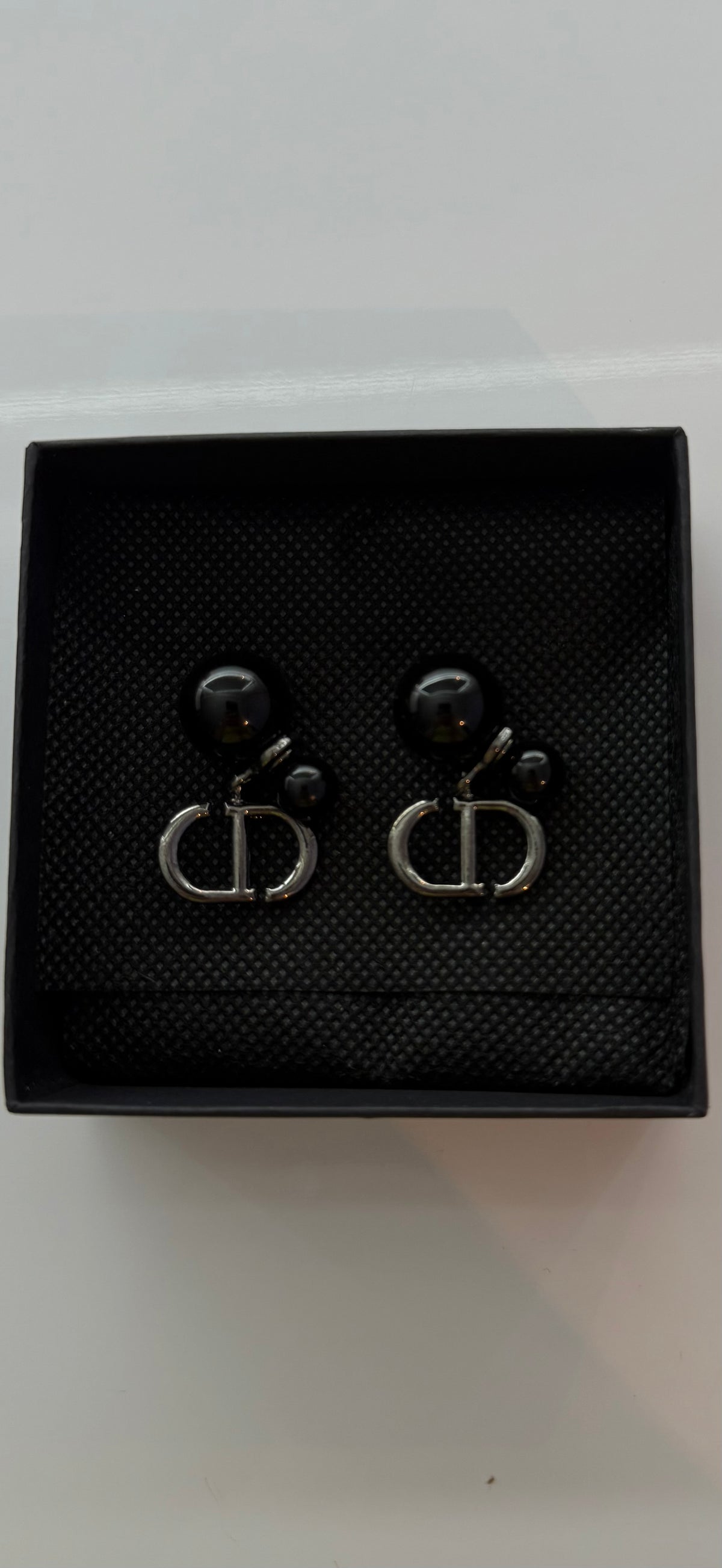 Boucle argentée & noir