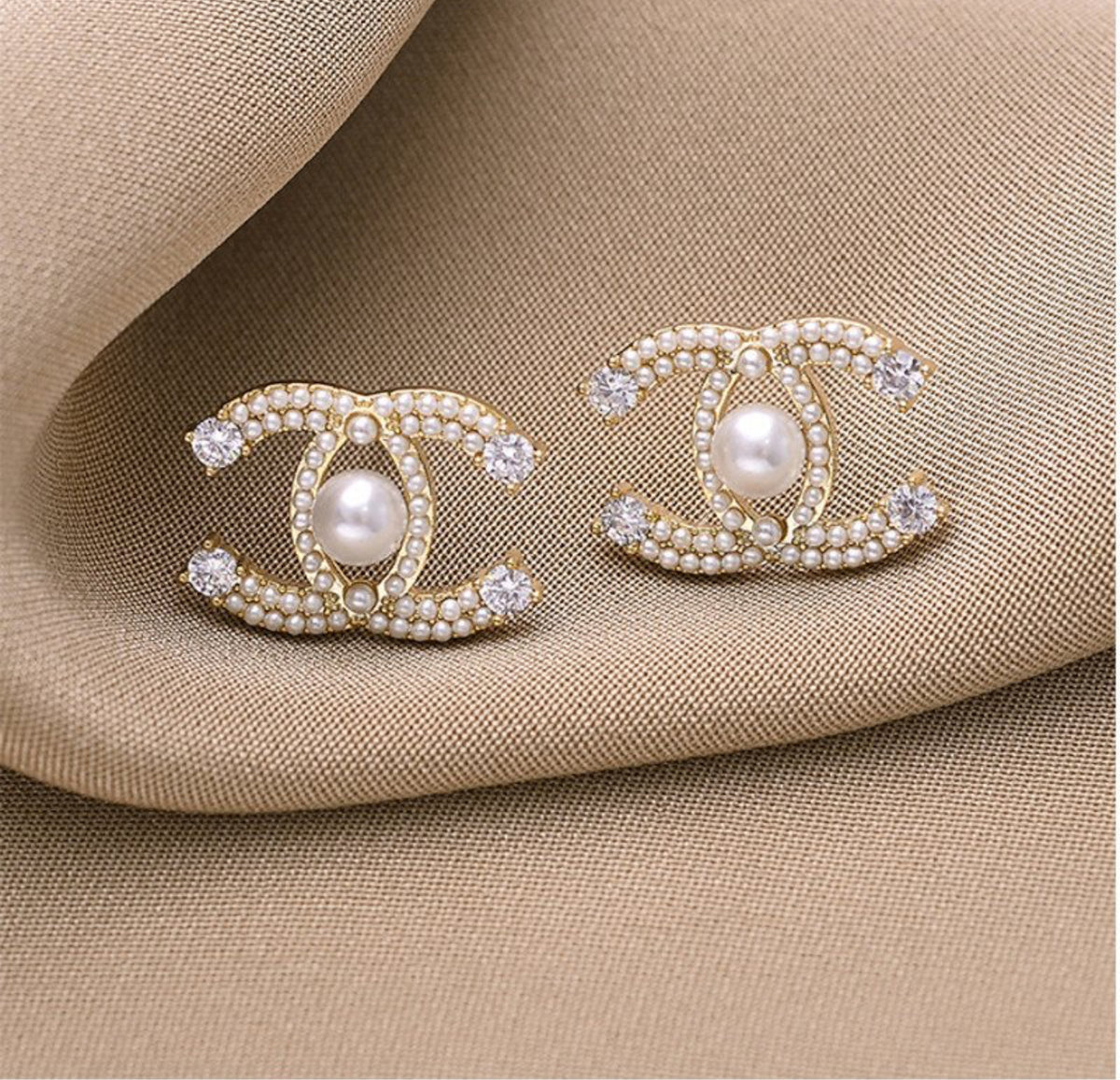 Boucles d’oreilles perles et plaqué argent