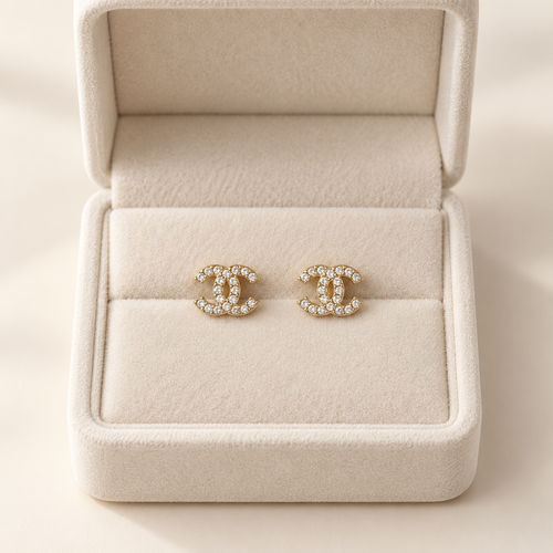 Mini boucle strass
