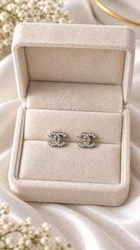 Mini boucle strass