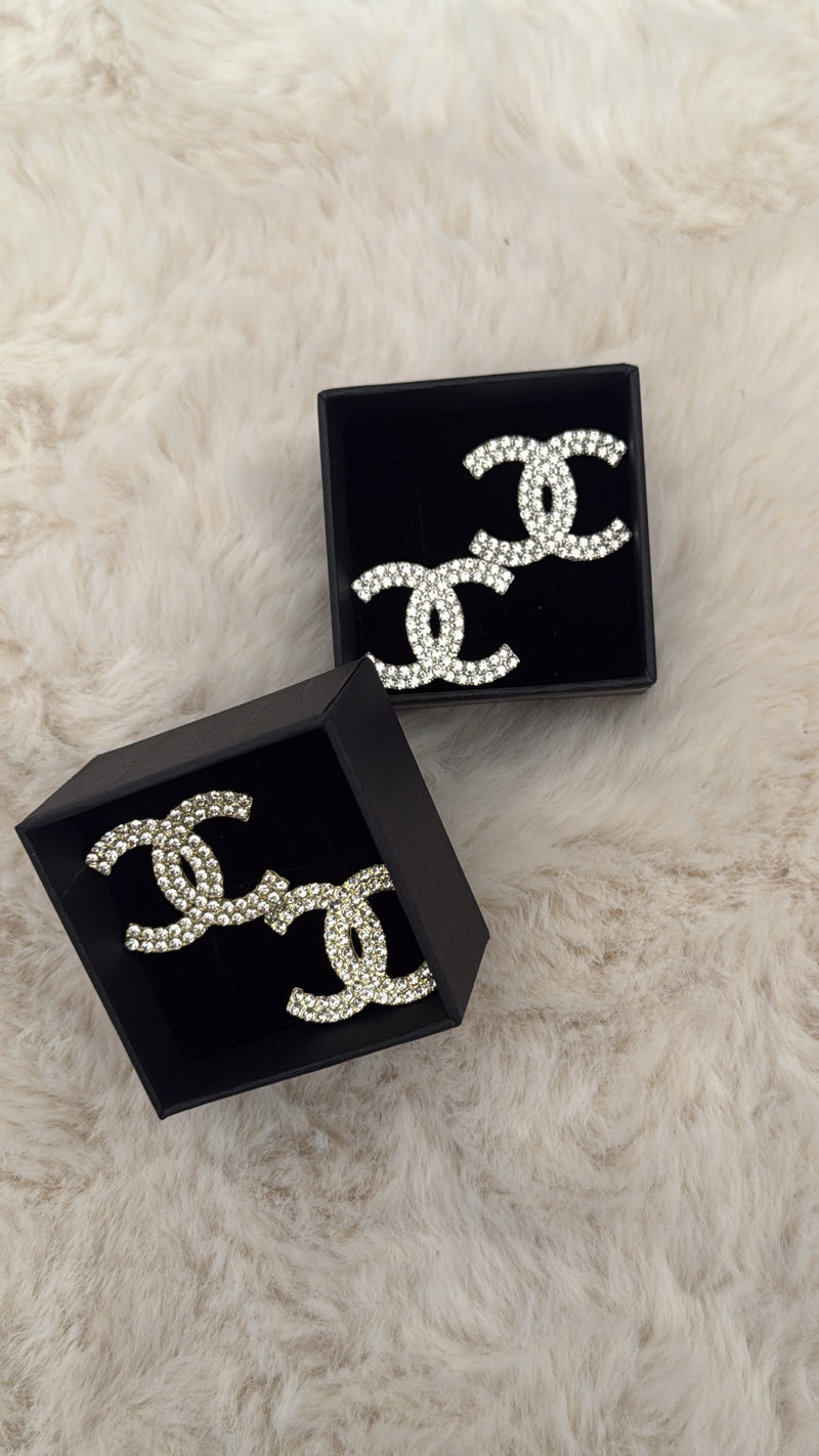 Boucle dorée & strass