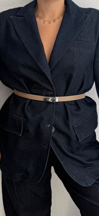 Ceinture Leïa - Boucle argenté