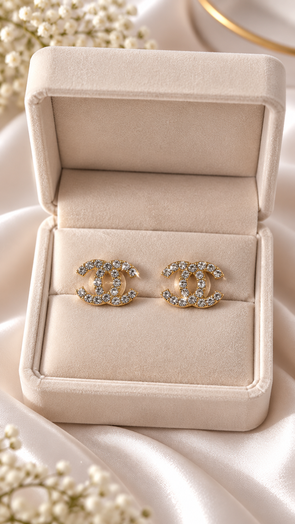 Boucle Moyenne strass